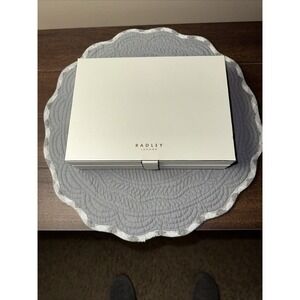 Radley London Jewelry Box White - Brand New- MSRP $98